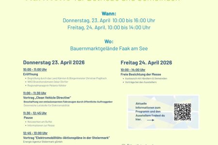 Größte Messe für E-Nutzfahrzeuge Kärntens